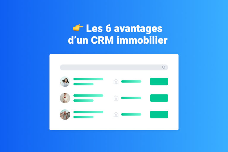 avantages crm immobilier