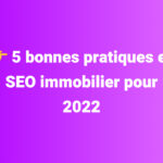 seo immobilier