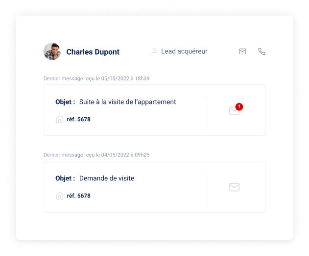 Gardez un historique des échanges 